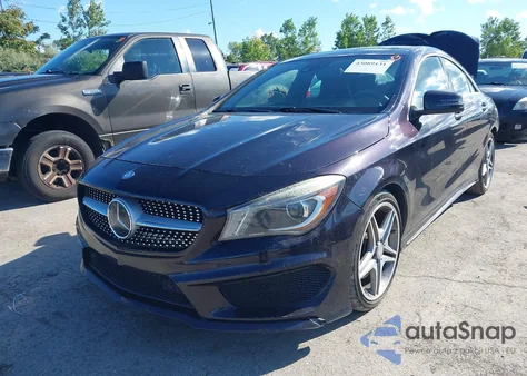 2014 Mercedes-Benz Cla 250 z USA, uszkodzony, nr VIN WDDSJ4EB0EN157809